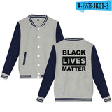 Black Lives Matter Closing Black Lives Matter2d Printing Stylish Style Men's and Women's Youth Baseball Uniform