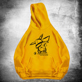 Men and Women Pokemon Pikachu Hoodie Pikachu Hooded Sweater