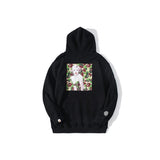 Shark Print Hoodie Printed Fleece Sweater Men's and Women's Hoodies