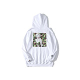 Shark Print Hoodie Printed Fleece Sweater Men's and Women's Hoodies