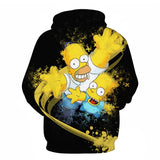 The Simpsons Hoodie3d Digital Printing Hooded Sweater