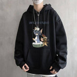 Tom and Jerry Hoodie Velvet Hoodie