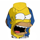 The Simpsons Hoodie Shirt 3D Digital Printed Hoodie Men