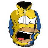 The Simpsons Hoodie Shirt 3D Digital Printed Hoodie Men
