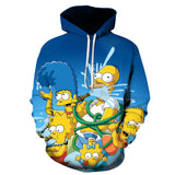 The Simpsons Hoodie 3D Digital Printed Hoodie
