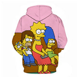 The Simpsons Hoodie Hooded Sweater 3D Digital Printing Men's Sweater