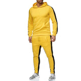 Men′s Athletic Tracksuit Sweat Suits for Men Outfits Hooded Sports Hoodie Suit Men plus Size Loose Casual Fashion