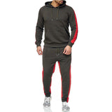 Men′s Athletic Tracksuit Sweat Suits for Men Outfits Hooded Sports Hoodie Suit Men plus Size Loose Casual Fashion