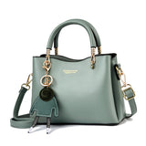The Teacher Tote Simple Elegant Handbag Large Capacity Crossbody Shoulder Ladies' Mom Bag