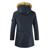 Bane Coat Fleece-Lined Thick Fur Collar Cotton-Padded Clothes