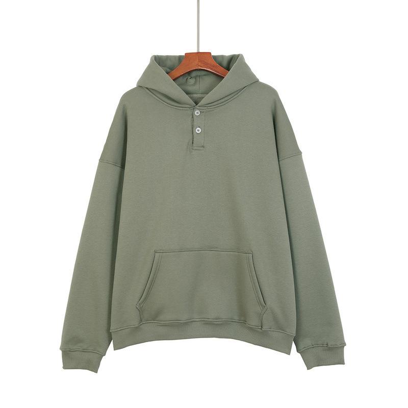 Fog Tops Male and Female Large Size Retro Sports Long Couple Wear Fleece Pullover Autumn and Winter Fear Of God