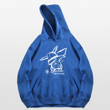 Men and Women Pokemon Pikachu Hoodie Pikachu Hooded Sweater