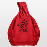 Men and Women Pokemon Pikachu Hoodie Pikachu Hooded Sweater