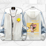 Tom and Jerry Hoodie Men and Women Couple Autumn Personality Casual Jacket Coat