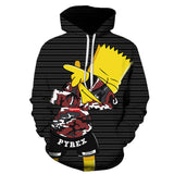 The Simpsons Hoodie 3D Digital Printing Sweater