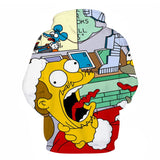 The Simpsons Hoodie 3D Digital Printed Hoodie Male