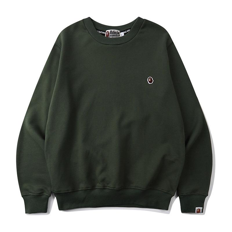 Shark Print Sweatshirts Men's and Women's Autumn and Winter round Neck Pullover Embroidery Sweater