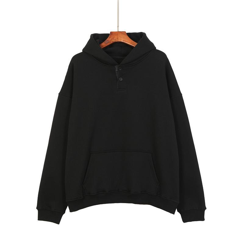 Fog Tops Male and Female Large Size Retro Sports Long Couple Wear Fleece Pullover Autumn and Winter Fear Of God
