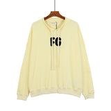 Fog Sweatshirt Tops plus Size Loose Sweater Simple Versatile HalfHigh Collar Pullover Fear Of God