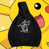 Men and Women Pokemon Pikachu Hoodie Pikachu Hooded Sweater