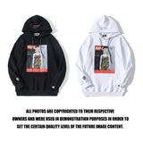 Shark Print Hoodie Camouflage Suspender Skirt Brushed Hoody Men's and Women's Hoodies