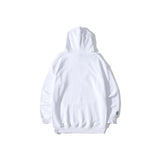 Shark Print Hoodie Camouflage Suspender Skirt Brushed Hoody Men's and Women's Hoodies