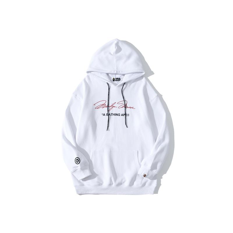 Shark Print Hoodie Printed Fleece Sweater Men's and Women's Hoodies