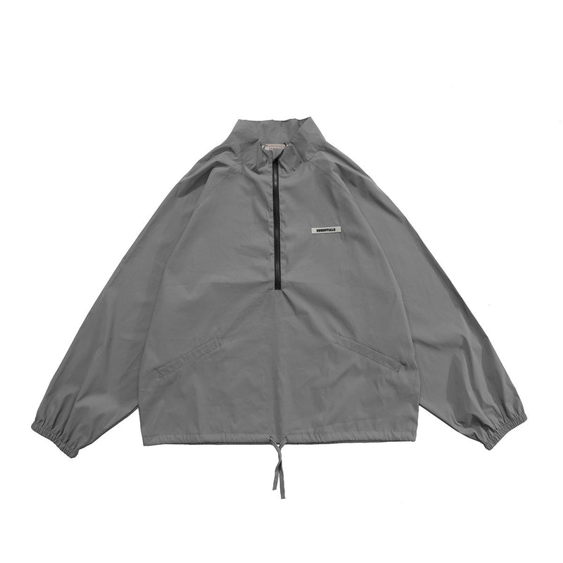 Fog Tops Autumn Reflective Laser Shell Jacket Men's and Women's Coats Trench Coat Fear Of God