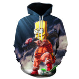 The Simpsons Hoodie 3D Digital Printed Hoodie Casual Sweatshirt