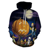 The Simpsons Hoodie Pumpkin Lamp Series 3D Digital Printing