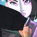 Charlie Luciano Hoodie Mulan Cartoon Pattern Sweater Autumn And Winter Cotton Loose