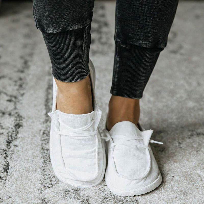 Cow Print Hey Dude Shoes Autumn and Winter Cloth Women's Thin Shoes Canvas Casual and Lightweight Women's Shoes