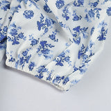 Women Summer Dresses Midi Dress Fashion Puff Sleeve Floral Dress