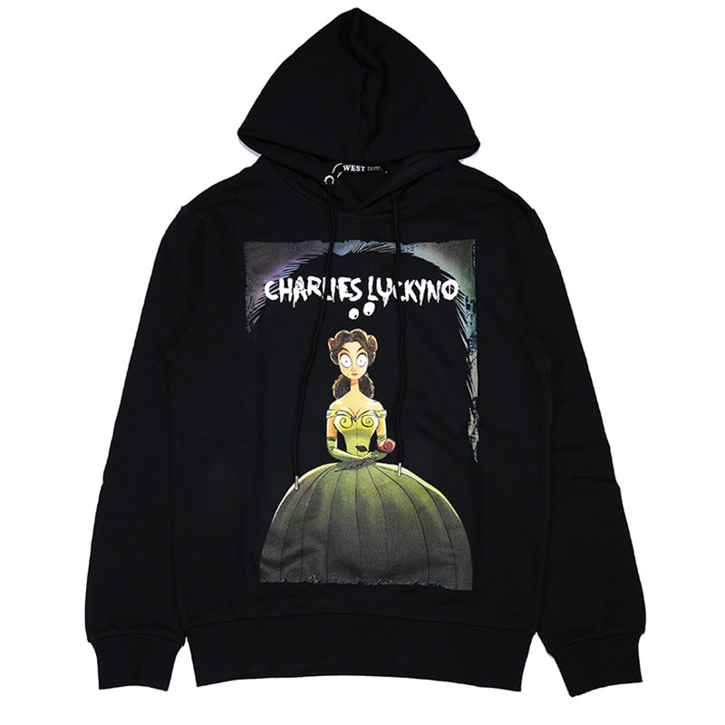 Charlie Luciano Hoodie Autumn And Winter Cinderella Sweater Cotton Loose