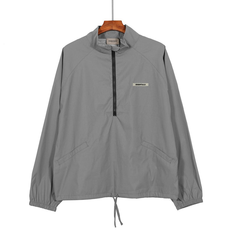 Fog Tops Autumn Reflective Laser Shell Jacket Men's and Women's Coats Trench Coat Fear Of God