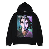 Charlie Luciano Hoodie Mulan Cartoon Pattern Sweater Autumn And Winter Cotton Loose