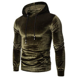 Tactics Style Men Sweatshirts & Hoodies Men Solid Color Hoodie