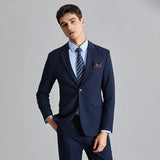 Casual Groom Attire Tuxedo Suits for Men Business Men Waistcoat Groomsman Suit