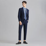Casual Groom Attire Tuxedo Suits for Men Business Men Waistcoat Groomsman Suit