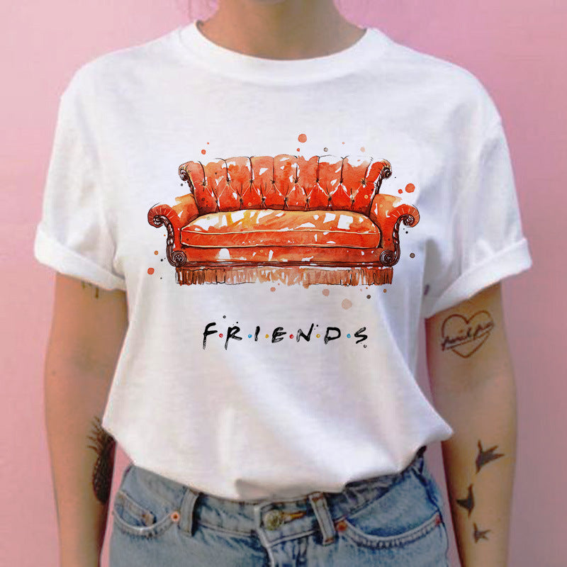 Friends Joy T Shirt Summer Halloween Horror Friends