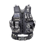 Tactics Style Men's Outdoor Vest Tactical Vest Outdoor Adventure Equipment Camouflage Tactics Vest Adventure Vest Multifunctional