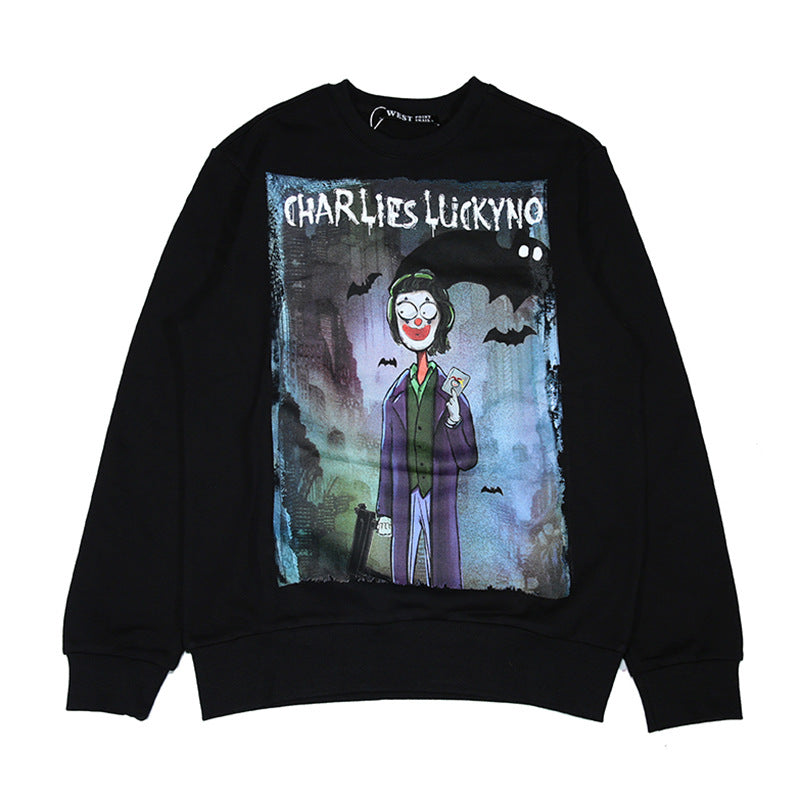 Charlie Luciano Hoodie Marvel Series Ugly Sweater Pure Cotton Loose