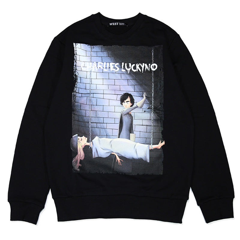 Charlie Luciano Hoodie Fairy Tale Series Prince Princess Pure Cotton Loose Sweater