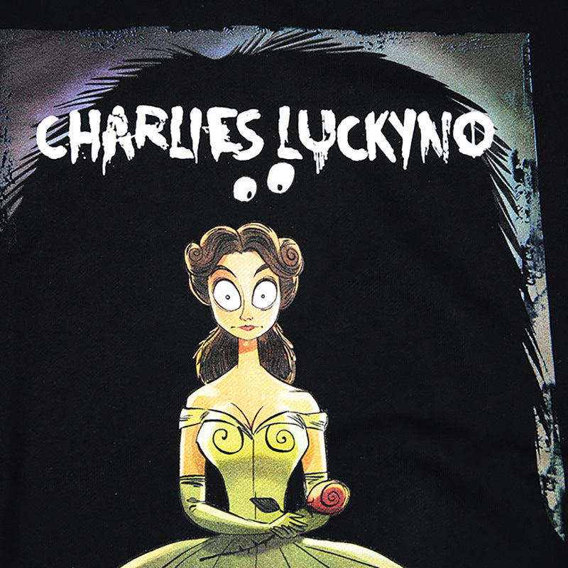 Charlie Luciano Hoodie Autumn And Winter Cinderella Sweater Cotton Loose