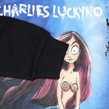 Charlie Luciano Hoodie Mermaid Sweater Autumn And Winter Cotton Loose