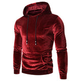 Tactics Style Men Sweatshirts & Hoodies Men Solid Color Hoodie