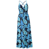 Beth Dutton Bohemian Dress Summer Spring Midi Dresses Floral Strap Dress
