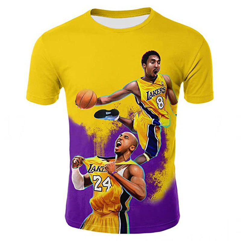 In Memory of Kobe T Shirt T-shirt Men's and Women's Short-Sleeved Top