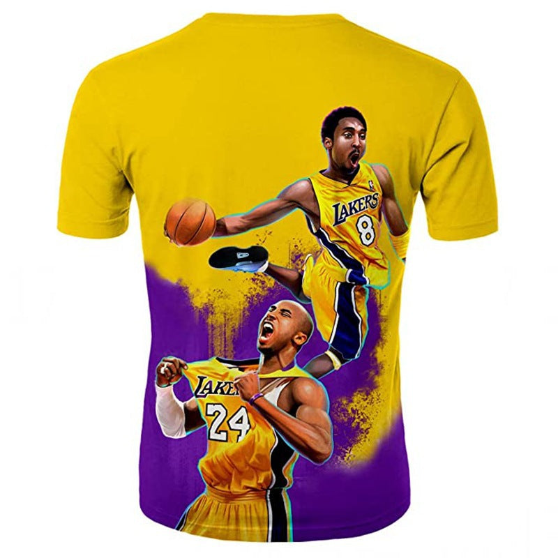 In Memory of Kobe T Shirt T-shirt Men's and Women's Short-Sleeved Top
