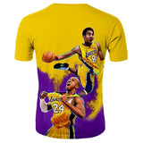 In Memory of Kobe T Shirt T-shirt Men's and Women's Short-Sleeved Top